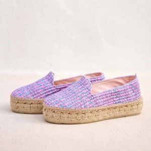 Raffia Pattern Double Sole Espadrilles Yucatan - Jeans & Peony